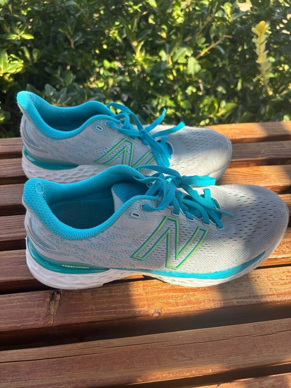 New Balance Fresh Foam 880v11 Running Shoes Blue Green